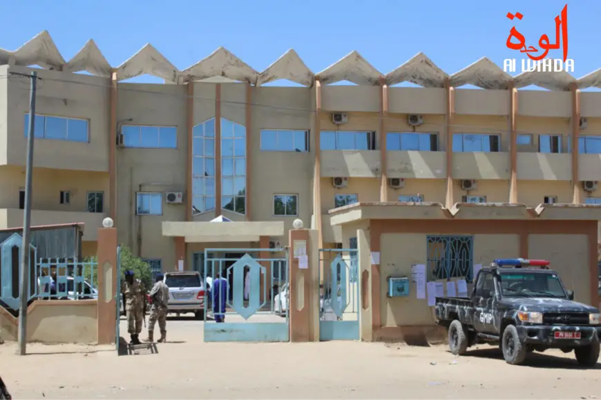 Le Palais de justice de N'Djamena. © D.W./Alwihda Info