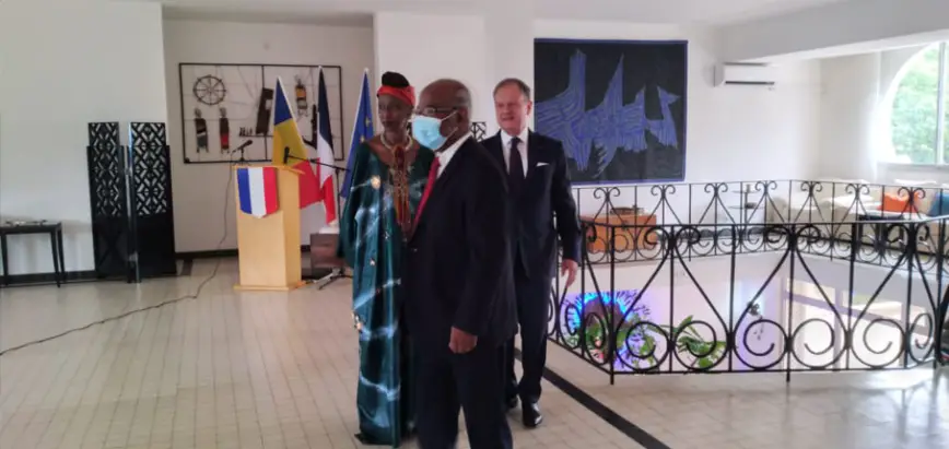 Tchad : commémoration du 14 juillet à l'Ambassade de France, en présence d'officiels
