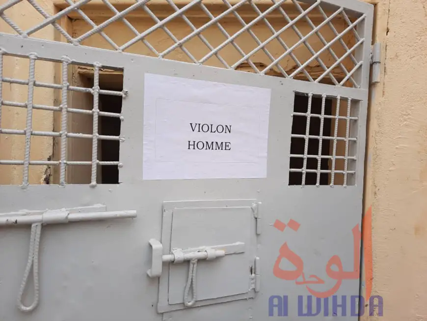Tchad : La police nationale inaugure un bâtiment de garde à vue au commissariat central. © Djimet Wiche/Alwihda Info