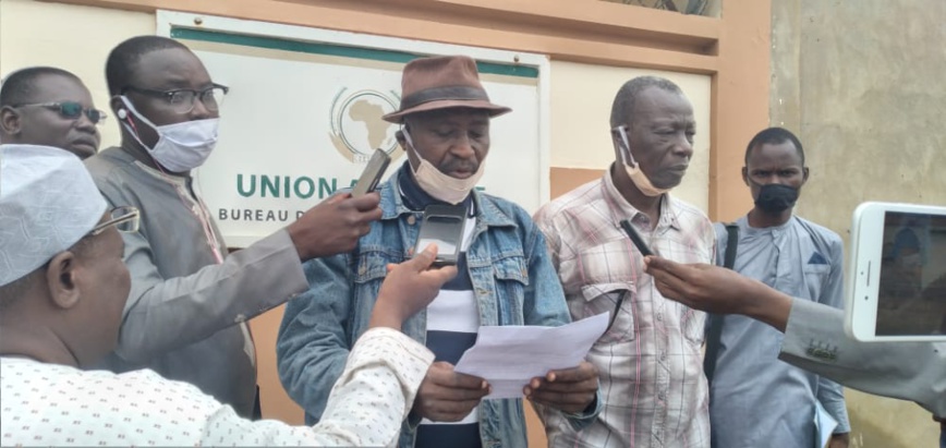 Le Mouvement des 12 Revendications. © Abakar Chérif/Alwihda Info Le Mouvement des 12 Revendications. © Abakar Chérif/Alwihda Info