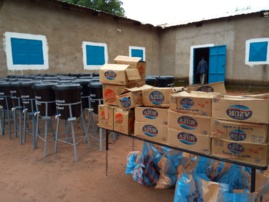 Tchad - Covid 19 : Un important don aux églises évangéliques de Moundou. © Golmem Ali/Alwihda Info
