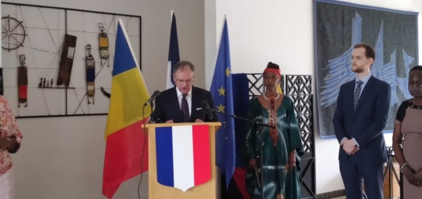 Tchad : "La France sera au rendez-vous de la relance du développement" (ambassadeur Bertrand Cochery). © Ben Kadabio/Alwihda Info Tchad : "La France sera au rendez-vous de la relance du développement" (ambassadeur Bertrand Cochery). © Ben Kadabio/Alwihda Info