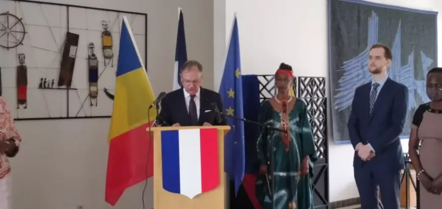 L'ambassadeur de France au Tchad, Bertrand Cochery. © Ben Kadabio/Alwihda Info