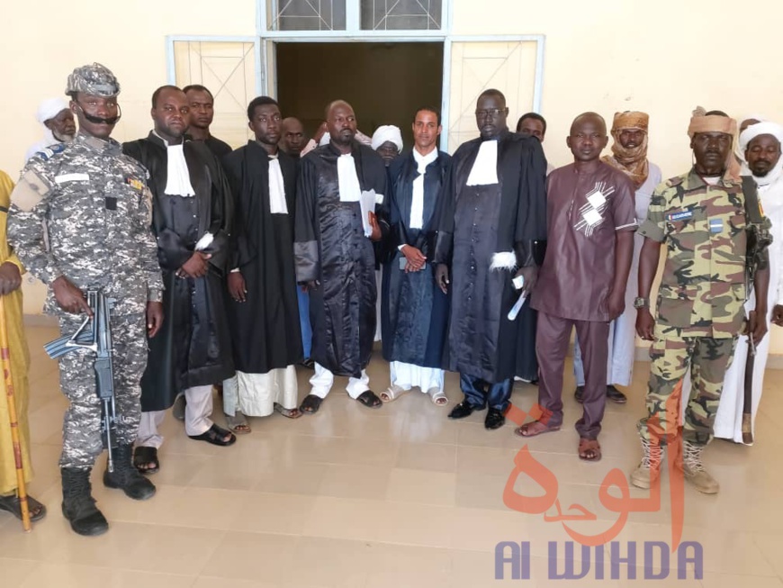 Tchad : des nouveaux greffiers installés au Tribunal de grande instance de Guereda. © Georges Lawane/Alwihda Info Tchad : des nouveaux greffiers installés au Tribunal de grande instance de Guereda. © Georges Lawane/Alwihda Info