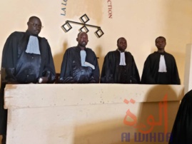 Tchad : des nouveaux greffiers installés au Tribunal de grande instance de Guereda. © Georges Lawane/Alwihda Info