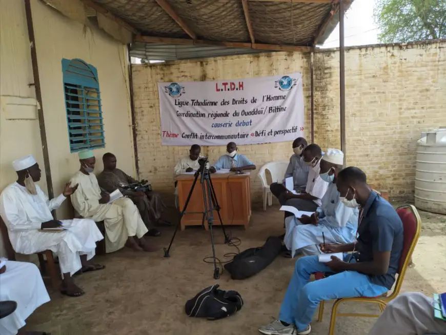 Tchad : Une échange de la LTDH autour des conflits intercommunautaires à Abéché : ©️ Abba Issa/Alwihda Info