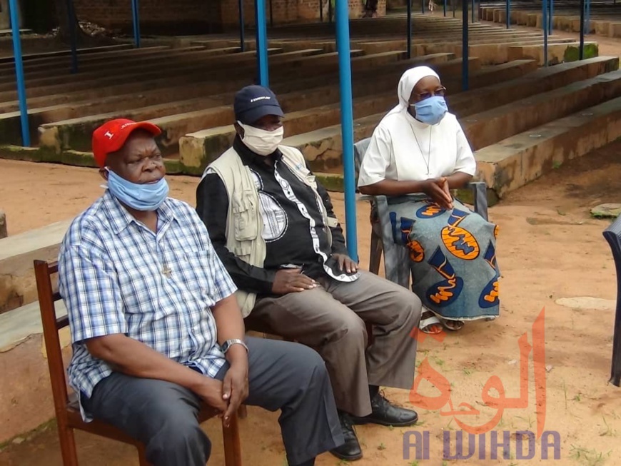 Tchad-Covid 19 : Les églises catholiques de Moundou reçoivent un important don : ©️ Golmem Ali / Alwihda Info