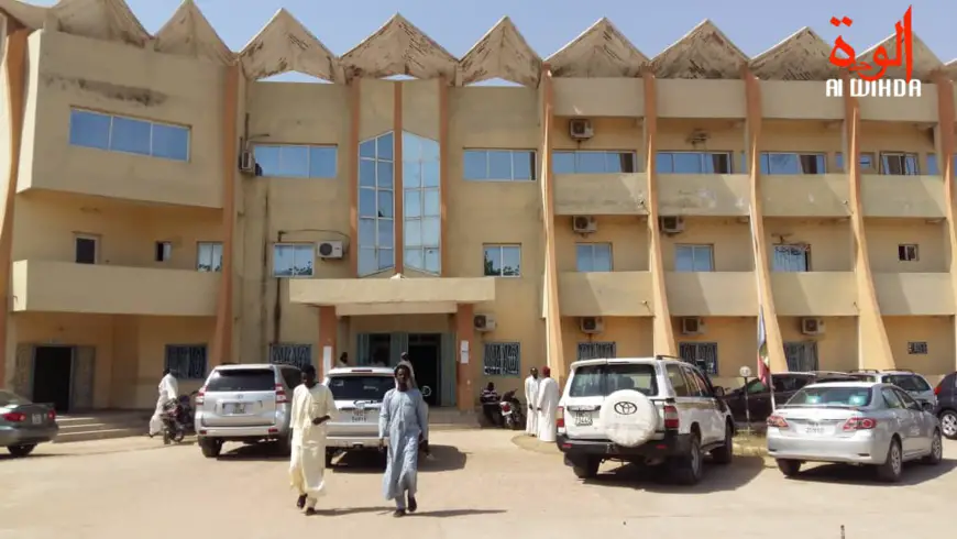 Le Palais de justice de N'Djamena, au Tchad. © Mahamat Abdramane Ali Kitire/Alwihda Info