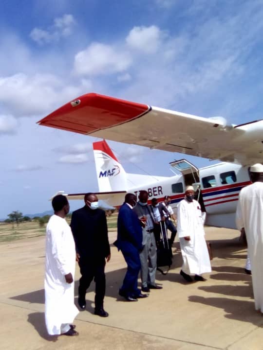 Tchad : sécurité alimentaire et nutritionnelle, le ministre de l'Économie à Mongo. © Béchir Badjoury/Alwihda Info Tchad : sécurité alimentaire et nutritionnelle, le ministre de l'Économie à Mongo. © Béchir Badjoury/Alwihda Info