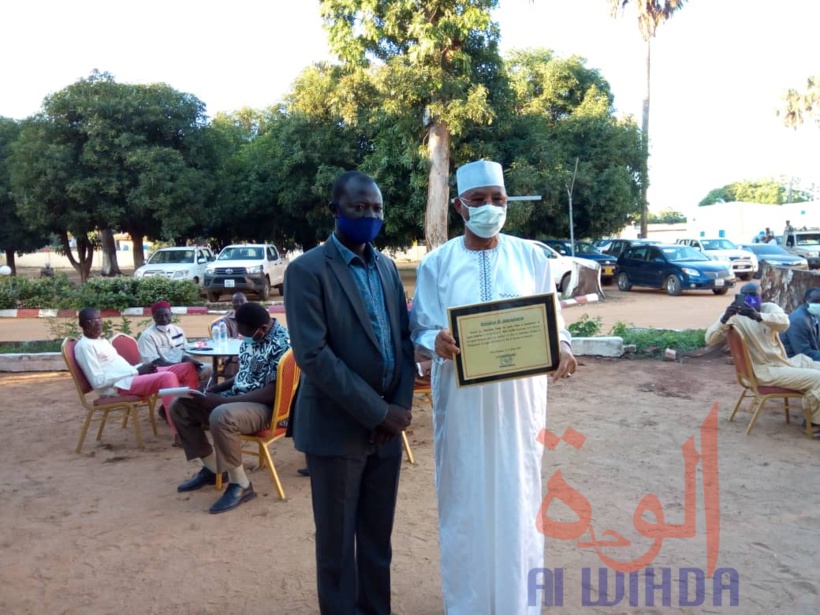 .Tchad : à Moundou, une cérémonie en l’honneur du gouverneur sortant Dago Yacoub © Golmem Ali/Alwihda Info