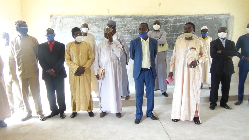 Tchad : à Mangalmé, la délégation de l'éducation inspecte la reprise effective des cours. © Abdoussamat Mahamat Djouma/Alwihda Info Tchad : à Mangalmé, la délégation de l'éducation inspecte la reprise effective des cours. © Abdoussamat Mahamat Djouma/Alwihda Info