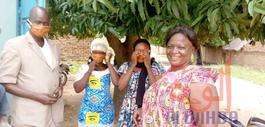 Tchad : à Laï, les actions de prévention contre le coronavirus ne faiblissent pas. © Éric Guedi/Alwihda Info Tchad : à Laï, les actions de prévention contre le coronavirus ne faiblissent pas. © Éric Guedi/Alwihda Info