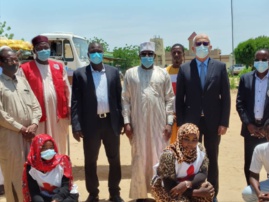 Tchad - Covid 19 : A N’Djaména la Croix-Rouge française remet d’importants matériels dans le 10ème : ©️ /Alwihda Info