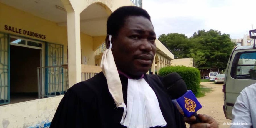 L'avocat tchadien Maître Alain Kagonbé. © Mahamat Abderaman Ali Kitire/Alwihda Info L'avocat tchadien Maître Alain Kagonbé. © Mahamat Abderaman Ali Kitire/Alwihda Info