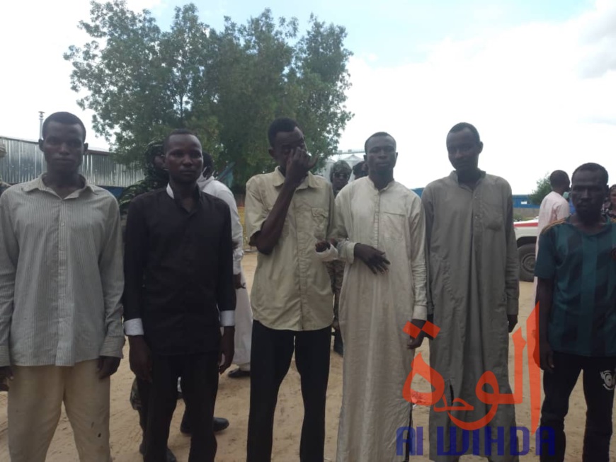Tchad - incidents de Champ de fil : sept détenus présentés à la maison d'arrêt d'Amsinene Tchad - incidents de Champ de fil : sept détenus présentés à la maison d'arrêt d'Amsinene