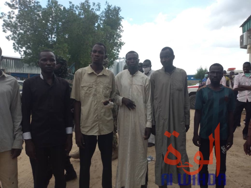 Tchad - incidents de Champ de fil : sept détenus présentés à la maison d'arrêt d'Amsinene Tchad - incidents de Champ de fil : sept détenus présentés à la maison d'arrêt d'Amsinene