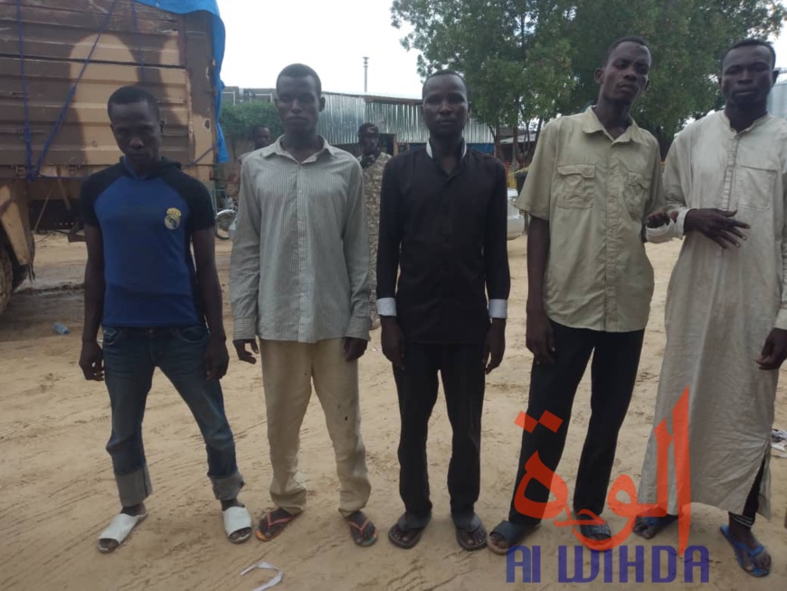 Tchad - incidents de Champ de fil : sept détenus présentés à la maison d'arrêt d'Amsinene Tchad - incidents de Champ de fil : sept détenus présentés à la maison d'arrêt d'Amsinene