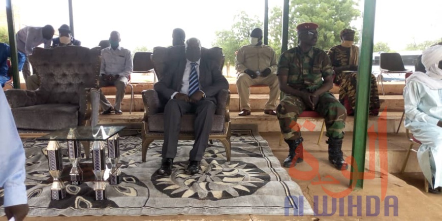 Tchad : un général de brigade installé à la tête de la zone de défense n°3. © Abdoussamat Mahamat Djouma/Alwihda Info Tchad : un général de brigade installé à la tête de la zone de défense n°3. © Abdoussamat Mahamat Djouma/Alwihda Info