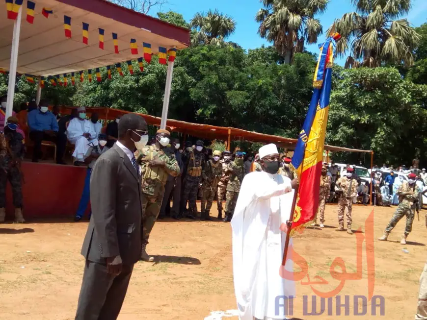 Tchad : le gouverneur Ahmat Taha Mahamat Abdoulaye installé à la tête du Logone Occidental. © Golmem Ali/Alwihda Info