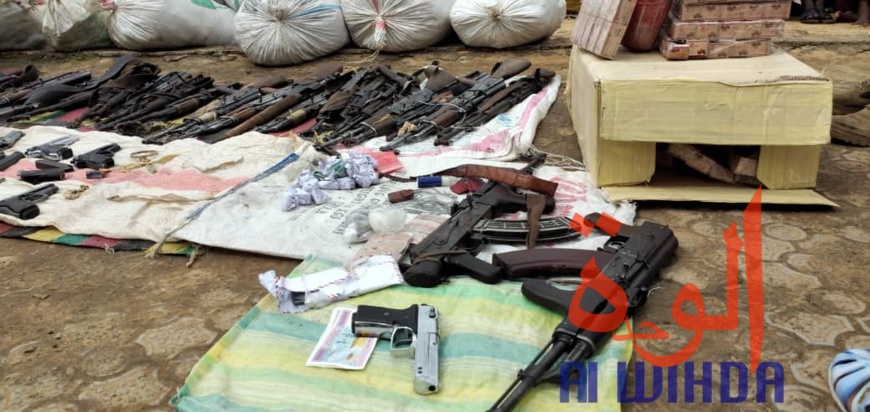 Tchad : des armes, des faux billets et de la drogue saisis par la gendarmerie, 29 arrestations Tchad : des armes, des faux billets et de la drogue saisis par la gendarmerie, 29 arrestations