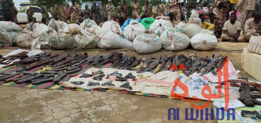 Tchad : des armes, des faux billets et de la drogue saisis par la gendarmerie, 29 arrestations