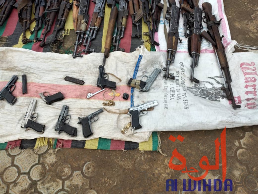 Tchad : des armes, des faux billets et de la drogue saisis par la gendarmerie, 29 arrestations