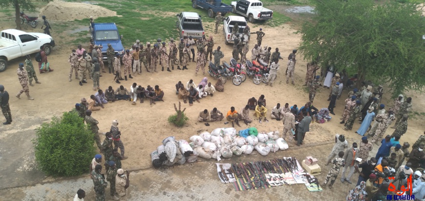 Tchad : des armes, des faux billets et de la drogue saisis par la gendarmerie, 29 arrestations