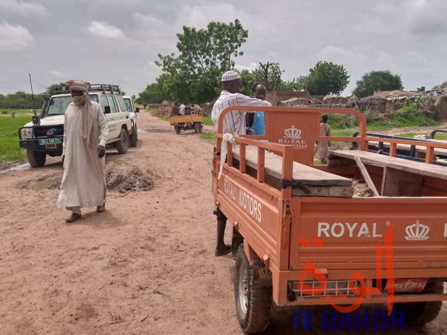 Tchad : au Sila, la population se mobilise pour aménager une route Tchad : au Sila, la population se mobilise pour aménager une route