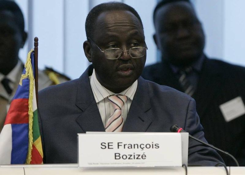 François Bozizé, President of the Central African Republic, at the CAR Development Partner Round Table in Brussels. © CAR Development Partner Round Table 03/UNDP/hdptcar