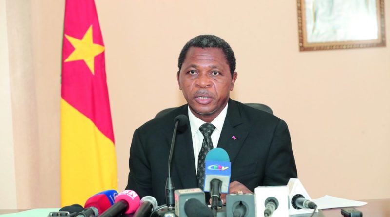 Le ministre de l’Administration territoriale, Paul Atanga Nji.