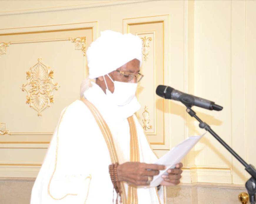 Le président du CSAI, Cheikh Mahamat Khatir Issa. © PR Le président du CSAI, Cheikh Mahamat Khatir Issa. © PR