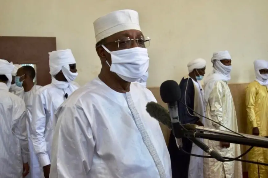 Le président de la République du Tchad, Idriss Déby. © PR