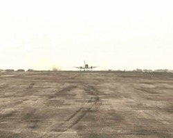 Tchad/Sortie de piste de l'avion présidentiel : Le chef de l'Etat indemne Tchad/Sortie de piste de l'avion présidentiel : Le chef de l'Etat indemne