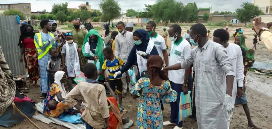 Tchad : à N'Djamena, des vivres distribués à des ménages éprouvés par les inondations