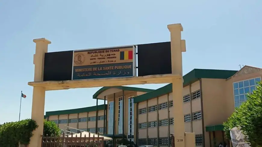 Le ministère de la Santé publique du Tchad. © DR/Min.Santé