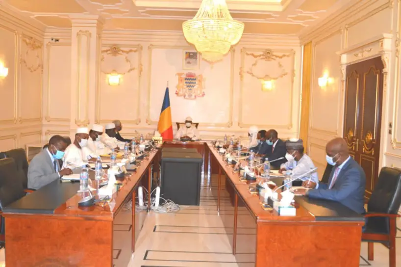 Tchad - Covid-19 : le président Idriss Déby met en garde contre le relâchement. © PR