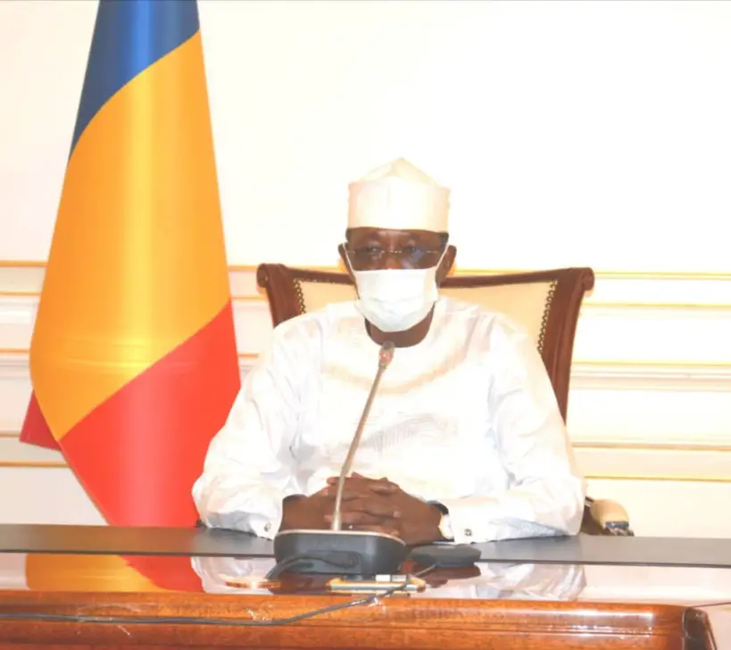 Tchad - Covid-19 : le président Idriss Déby met en garde contre le relâchement. © PR