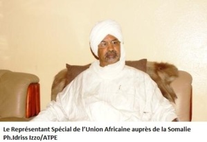 Le représentant spécial de l'Union Africaine auprès de la Somalie. Crédits photos : Idriss Izzo/ATPE Le représentant spécial de l'Union Africaine auprès de la Somalie. Crédits photos : Idriss Izzo/ATPE