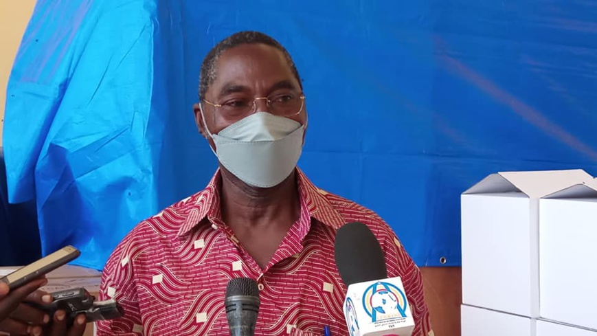 Le coordonnateur adjoint de riposte sanitaire Dr. Allarangar Yakouidé. © Min.Santé Le coordonnateur adjoint de riposte sanitaire Dr. Allarangar Yakouidé. © Min.Santé