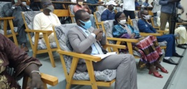 Conférence-débat sur l'engagement de la jeunesse tchadienne dans l'action mondiale, au CEFOD, à N'Djamena, le 15 août 2020. © Ben Kadabio/Alwihda Info Conférence-débat sur l'engagement de la jeunesse tchadienne dans l'action mondiale, au CEFOD, à N'Djamena, le 15 août 2020. © Ben Kadabio/Alwihda Info