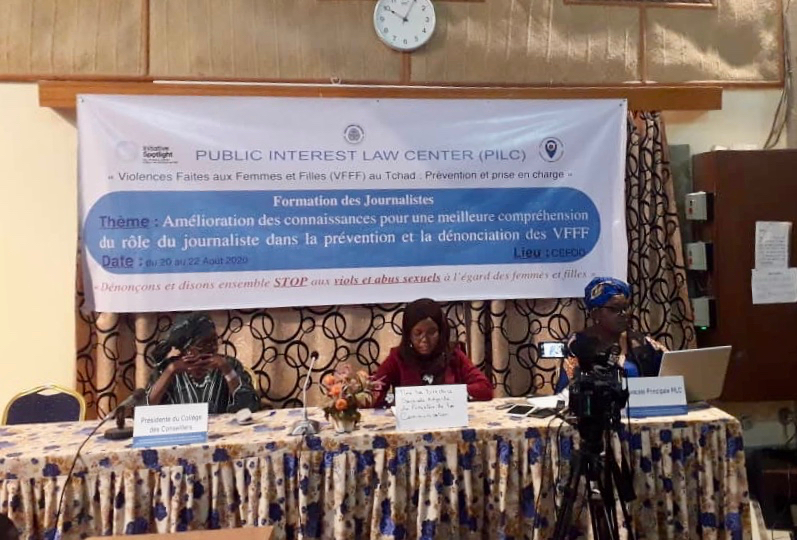 Tchad : lutte contre les violences faites aux femmes, le journaliste renforce son rôle. © Aristide Djimalde/Alwihda Info Tchad : lutte contre les violences faites aux femmes, le journaliste renforce son rôle. © Aristide Djimalde/Alwihda Info