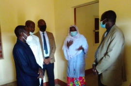 Tchad : une délégation ministérielle au chevet des centres sociaux à N'Djamena. © Steve Djénonkar/Alwihda Info Tchad : une délégation ministérielle au chevet des centres sociaux à N'Djamena. © Steve Djénonkar/Alwihda Info
