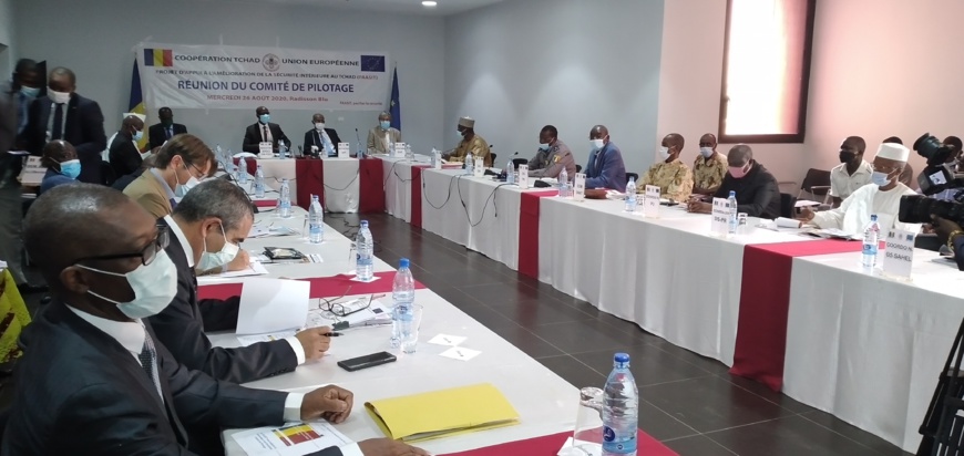 Tchad : ouverture du comité de pilotage du projet d'appui à l'amélioration de la sécurité intérieure. © Ben Kadabio/Alwihda Info Tchad : ouverture du comité de pilotage du projet d'appui à l'amélioration de la sécurité intérieure. © Ben Kadabio/Alwihda Info