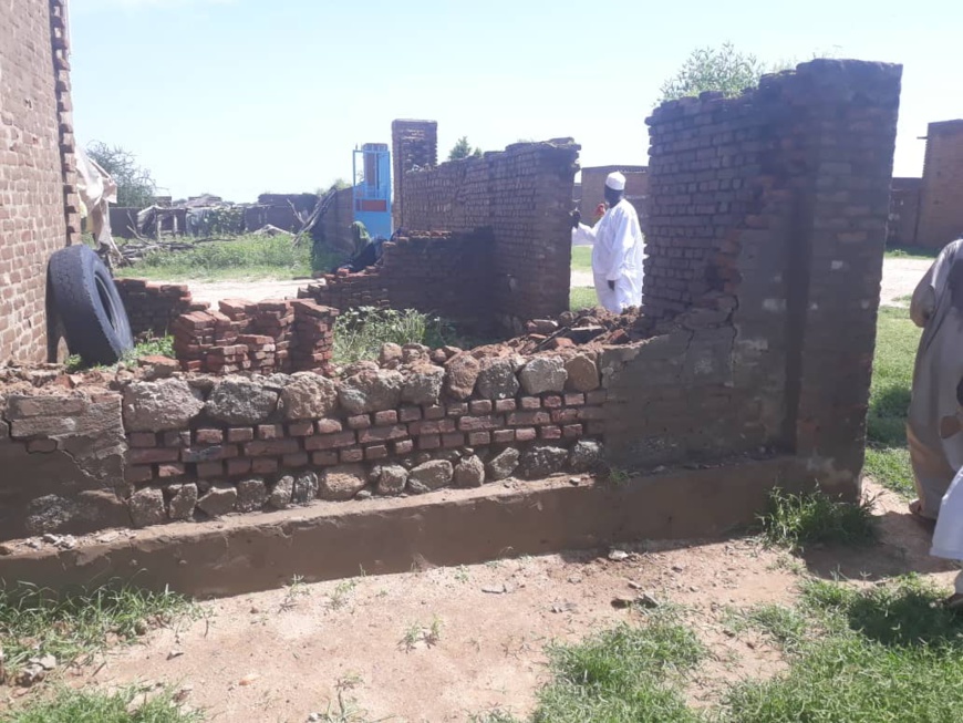 Tchad : des dégâts à Abéché après des fortes pluies. © Abba Issa/Alwihda Info Tchad : des dégâts à Abéché après des fortes pluies. © Abba Issa/Alwihda Info