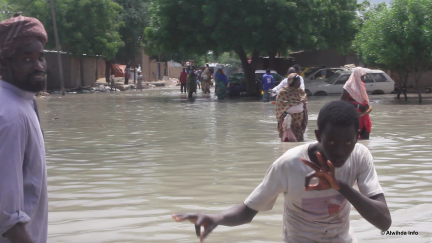 Des inondations à N'Djamena. © Ben Kadabio/Alwihda Info Des inondations à N'Djamena. © Ben Kadabio/Alwihda Info