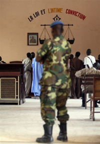 Le Palais de justice de N'Djamena. (Photo : AFP)