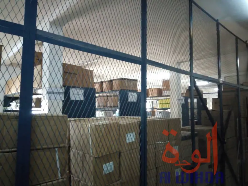 Tchad : des médicaments et machines à pulvérisation réceptionnés à Abéché. © Abba Issa/Alwihda Info
