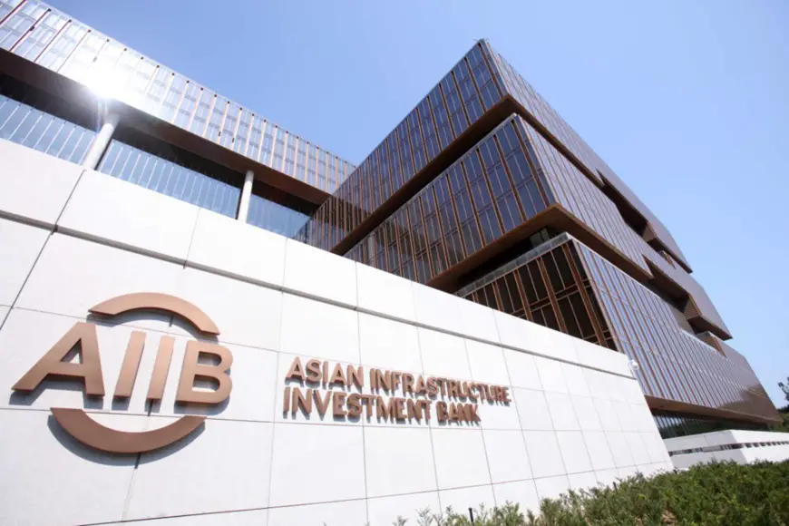 Photo taken on July 7 shows the headquarters of the Asian Infrastructure Investment Bank (AIIB) located in the Beijing Olympic Park. Photo by Chen Xiaogen/People’s Daily Online
