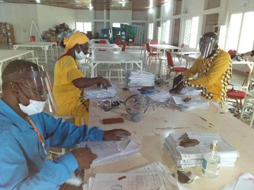 Des correcteurs du baccalauréat en août 2020. © ONECS Des correcteurs du baccalauréat en août 2020. © ONECS