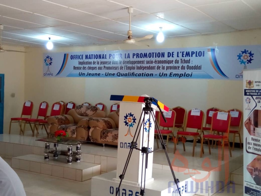 Tchad : l'ONAPE débloque 38,7 millions Fcfa pour financer 29 projets jeunes au Ouaddaï Tchad : l'ONAPE débloque 38,7 millions Fcfa pour financer 29 projets jeunes au Ouaddaï